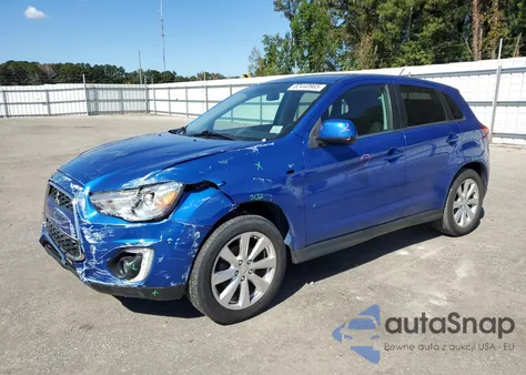 2015 Mitsubishi Outlander Sport Se из США, поврежденный, VIN 4A4AP4AU2FE048208